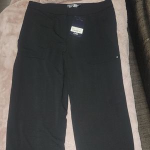Orb 7/8" length wide leg dress pant - womans size small